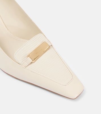 Slingback-Pumps Dilli aus Lackleder | Ferragamo