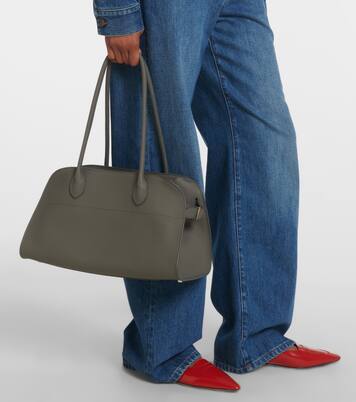 Tote Margaux Small aus Leder | The Row