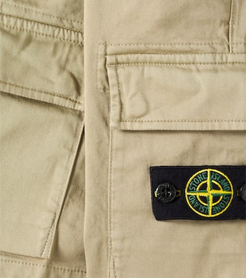 Shorts cargo Compass in cotone | Stone Island Junior