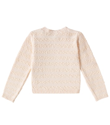 Cardigan in bouclé di misto cotone | Scotch & Soda Kids