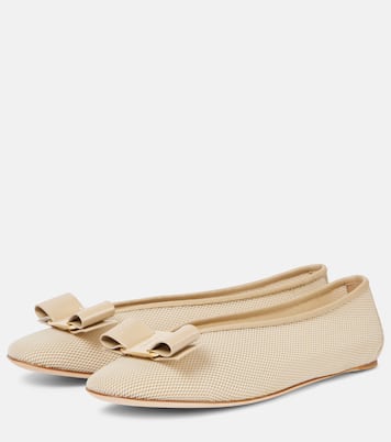 Ballerinas Vanna mit Leder | Ferragamo