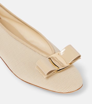 Ballerinas Vanna mit Leder | Ferragamo