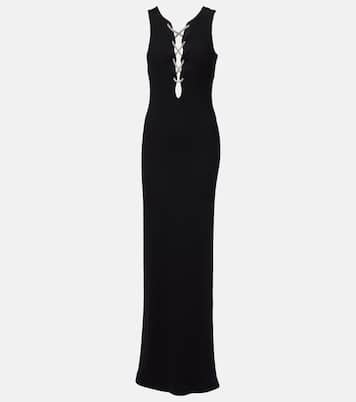 Abito lungo in jersey con cut-out | Givenchy