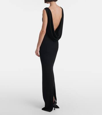 Abito lungo in jersey con cut-out | Givenchy