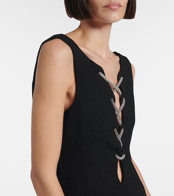Abito lungo in jersey con cut-out | Givenchy