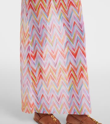 Copricostume in tulle a zig-zag | Missoni