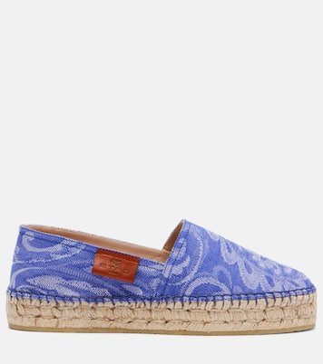 Paisley denim jacquard espadrilles | Etro