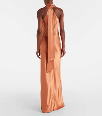 Robe Pandora aus Satin  | Galvan