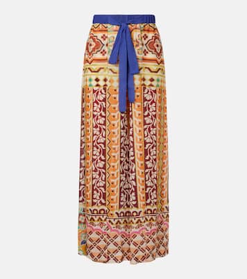 Pantalones palazzo de tiro alto estampados | Etro