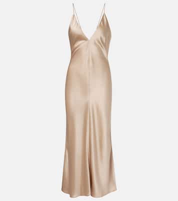 Barb satin slip dress | Leset