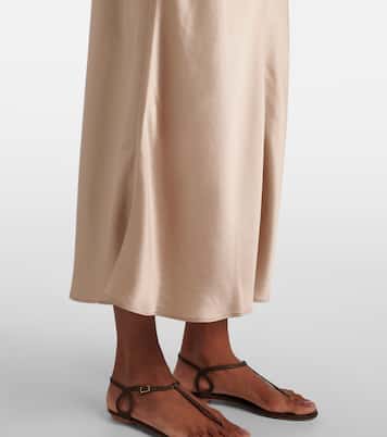Barb satin slip dress | Leset