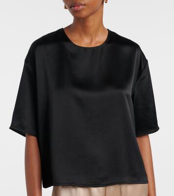 T-Shirt Barb aus Satin | Leset
