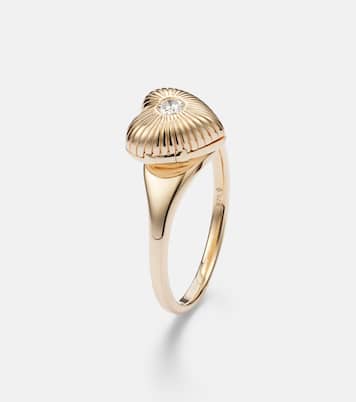 Bague en or 9 ct et diamant | Persée