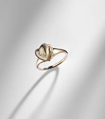 Bague en or 9 ct et diamant | Persée