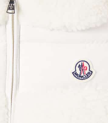 Baby Daunenweste Botha aus Faux Shearling | Moncler Enfant
