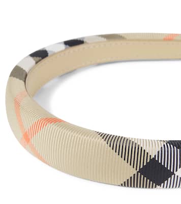 Burberry Check headband | Burberry Kids