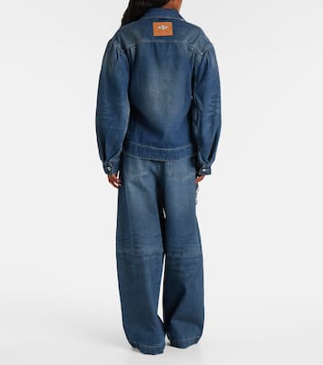 Turbo embellished denim jacket | Simone Rocha