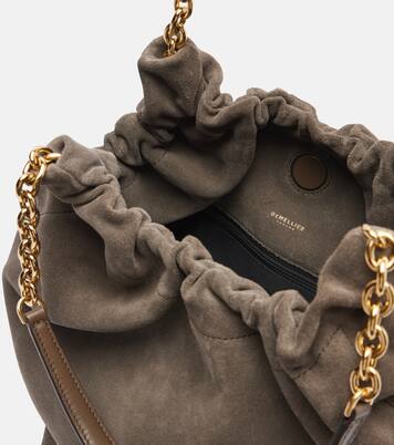 Tote Bag Miami aus Veloursleder | DeMellier