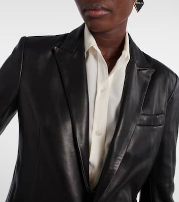 Belmonde leather blazer | Nili Lotan