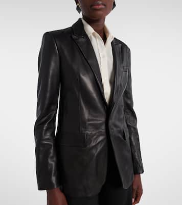 Belmonde leather blazer | Nili Lotan