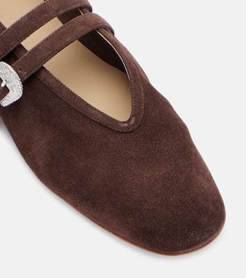 Claudia suede ballet flats | Le Monde Béryl
