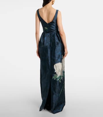 Floral jacquard gown | Erdem
