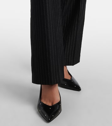 Noanda pinstriped wool-blend straight pants | Isabel Marant