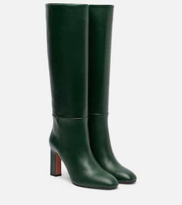Sellier 85 leather knee-high boots | Aquazzura