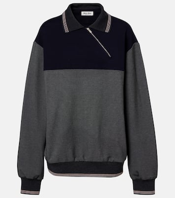 Polo sweatshirt | Miu Miu