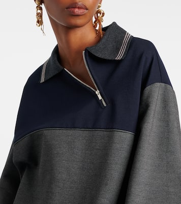Polo sweatshirt | Miu Miu