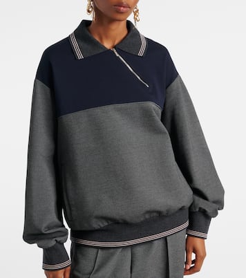 Polo sweatshirt | Miu Miu