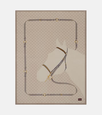 Decke GG aus Wolle | Gucci