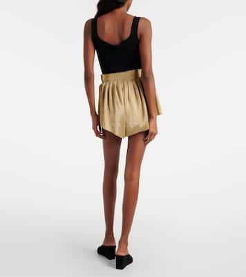High-rise mesh shorts | Alaïa