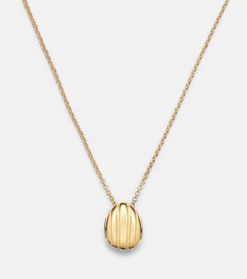 Eos Small 18kt gold pendant necklace | Pamela Zamore