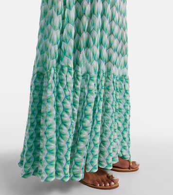 Open-knit cutout maxi dress | Missoni
