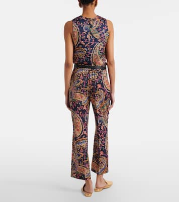Paisley straight pants | Etro