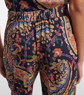 Paisley straight pants | Etro