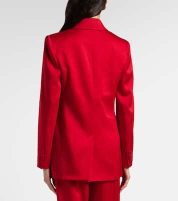 Satin crêpe blazer | Max Mara