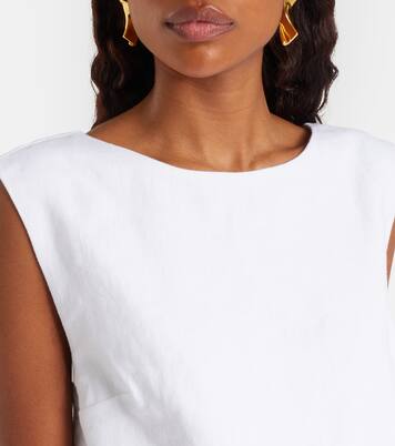 Martina cropped linen top | Posse