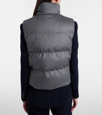 The Cube Amoroso cashmere down vest | Max Mara