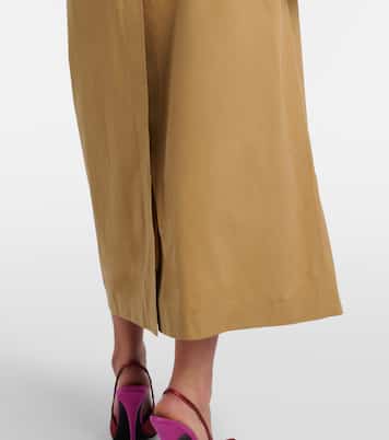 Gabardina de algodón y seda | Saint Laurent