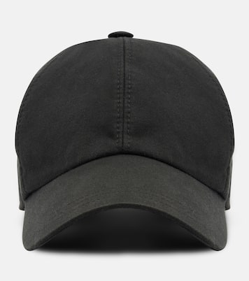 Caspian cotton canvas baseball cap | The Row