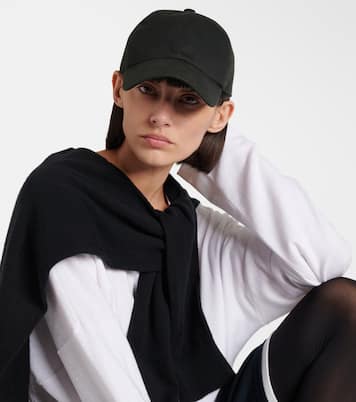 Caspian cotton canvas baseball cap | The Row