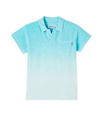 Randel ombré cotton terry polo shirt | Molo