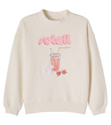 Lika embroidered cotton jersey sweatshirt | Bonpoint