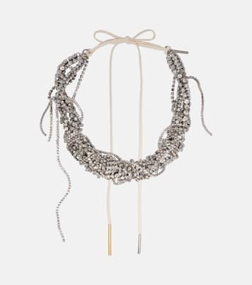 Crystal-embellished necklace | Dries Van Noten