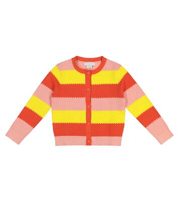 Cárdigan de algodón a rayas | Stella McCartney Kids