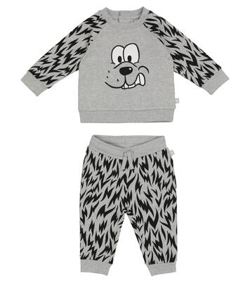 Bebé - chándal de algodón y forro polar | Stella McCartney Kids