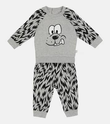 Bebé - chándal de algodón y forro polar | Stella McCartney Kids