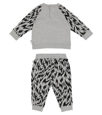 Bebé - chándal de algodón y forro polar | Stella McCartney Kids